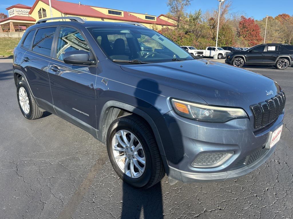used 2020 Jeep Cherokee car, priced at $13,250