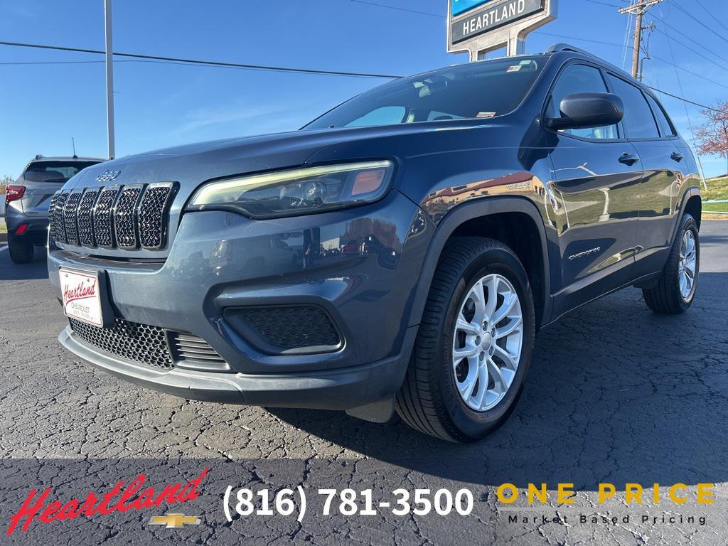 used 2020 Jeep Cherokee car, priced at $13,588