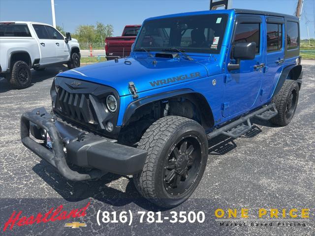 used 2016 Jeep Wrangler Unlimited car, priced at $18,800