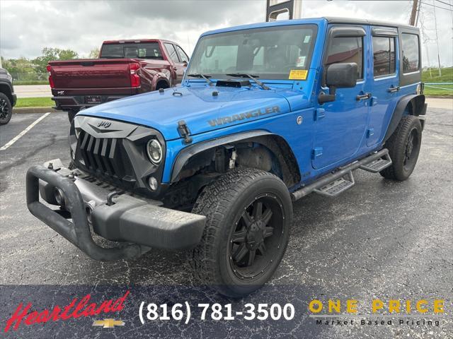 used 2016 Jeep Wrangler Unlimited car, priced at $18,800