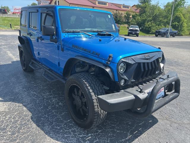 used 2016 Jeep Wrangler Unlimited car, priced at $18,800