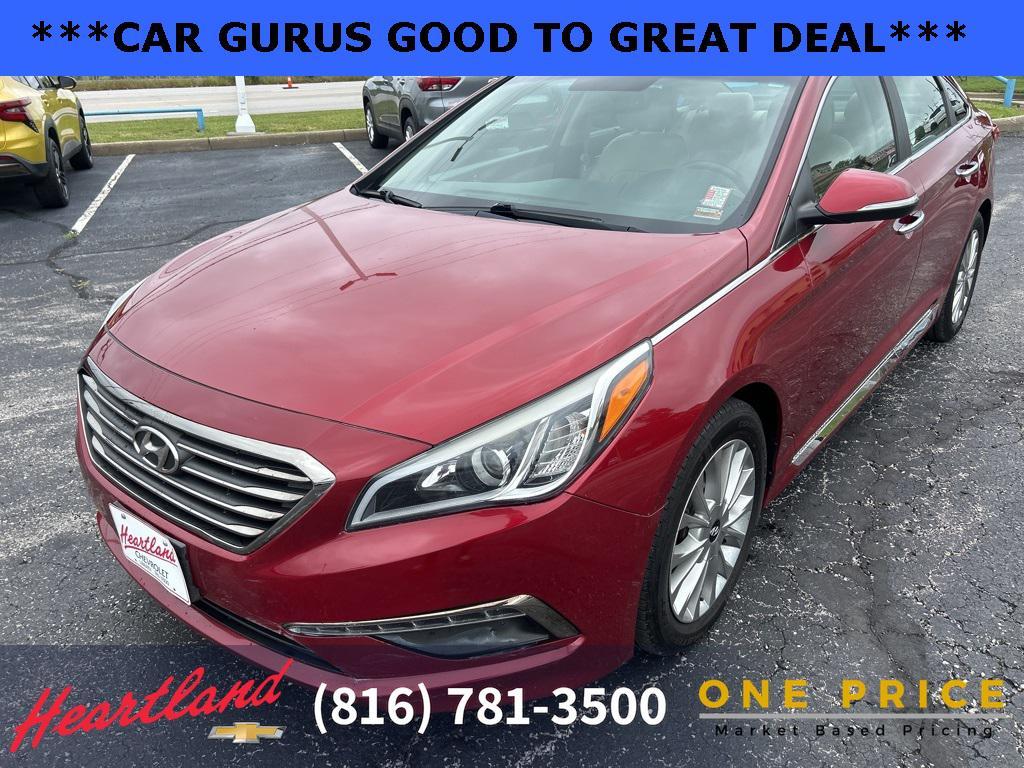 used 2015 Hyundai Sonata car, priced at $11,561