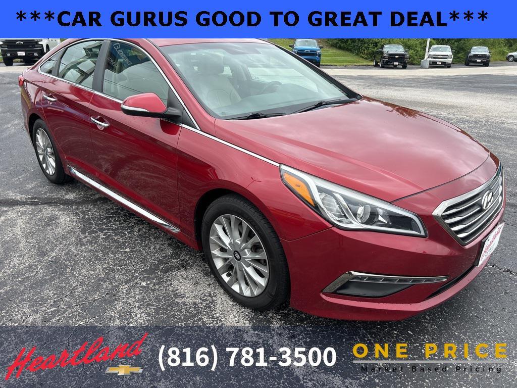 used 2015 Hyundai Sonata car, priced at $11,561