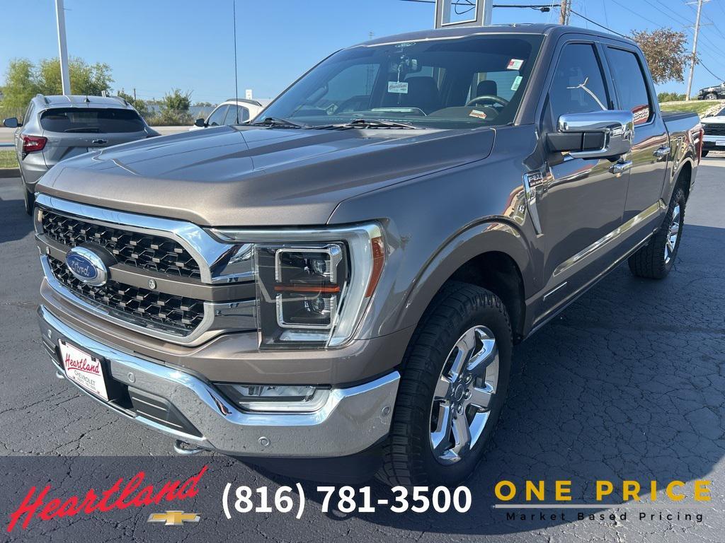 used 2021 Ford F-150 car, priced at $45,697