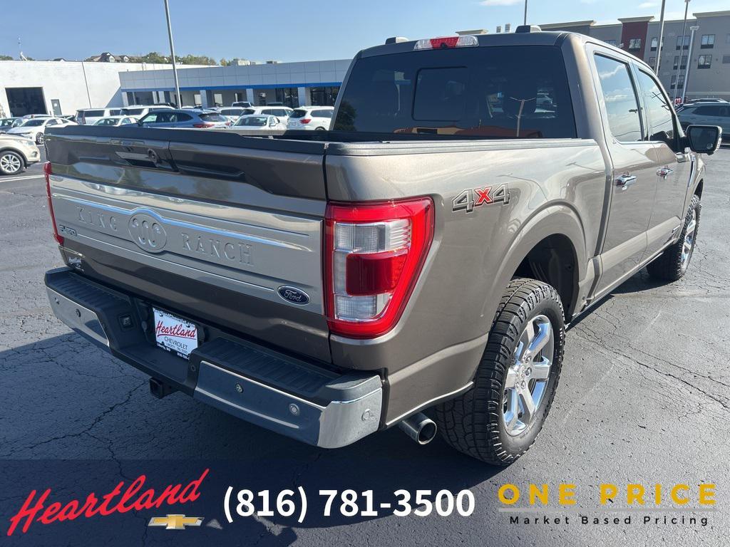 used 2021 Ford F-150 car, priced at $45,697