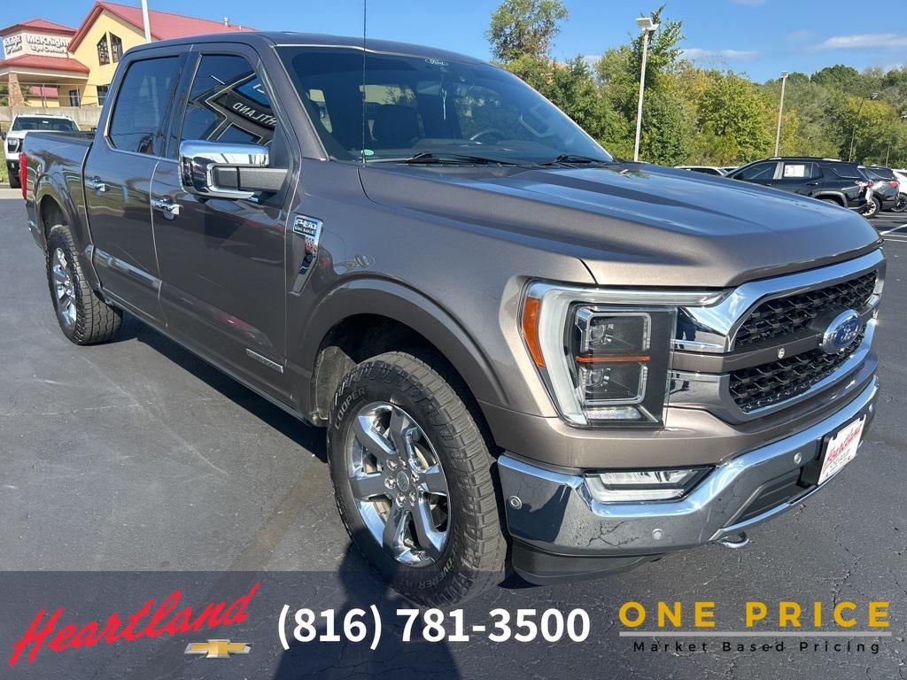 used 2021 Ford F-150 car, priced at $45,697