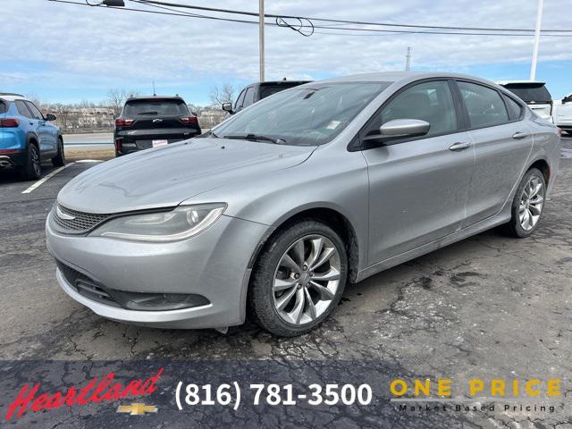 used 2015 Chrysler 200 car, priced at $11,250