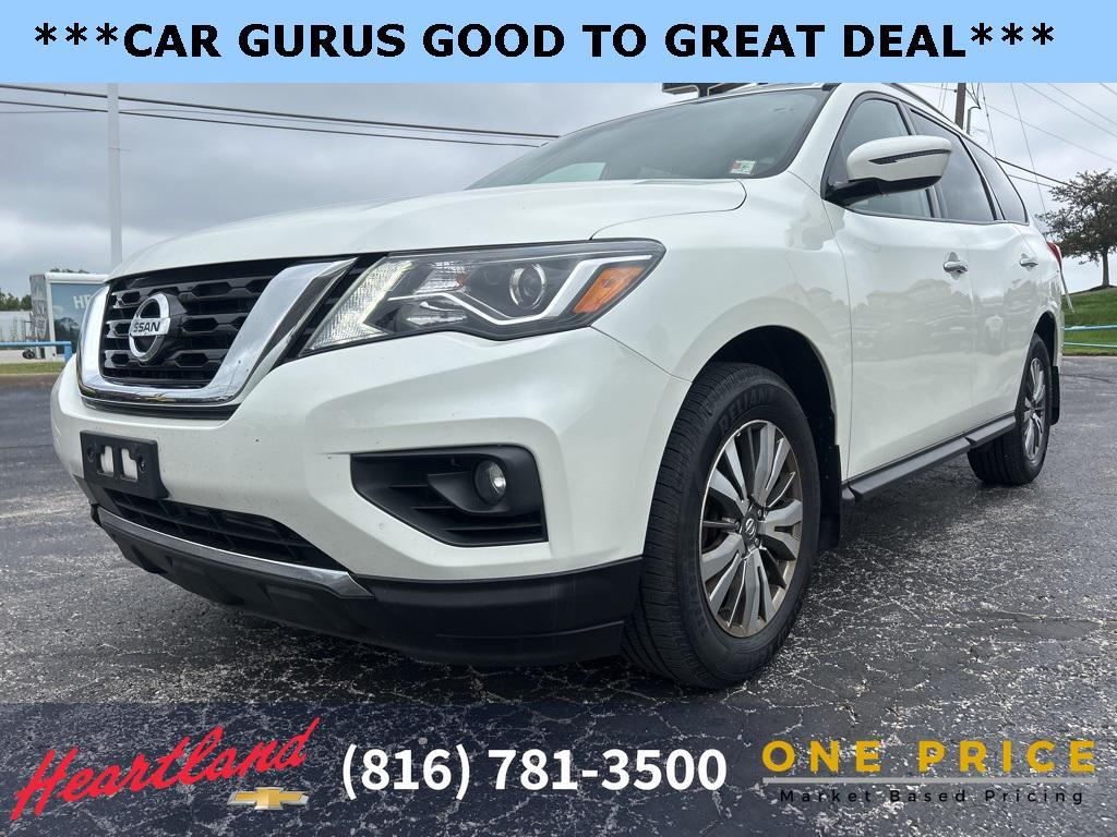 used 2019 Nissan Pathfinder car, priced at $15,200