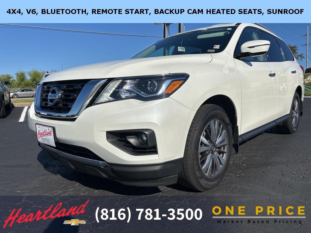 used 2019 Nissan Pathfinder car, priced at $15,500