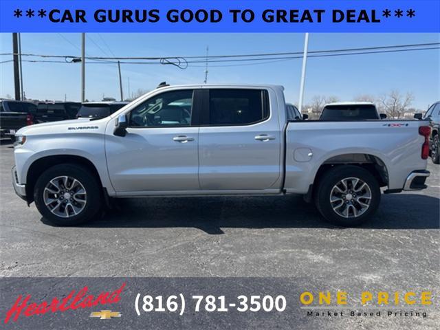 used 2022 Chevrolet Silverado 1500 car, priced at $31,559