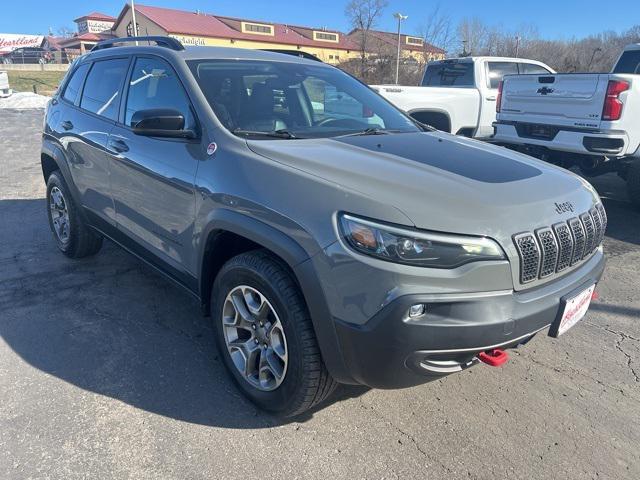 used 2022 Jeep Cherokee car, priced at $25,987