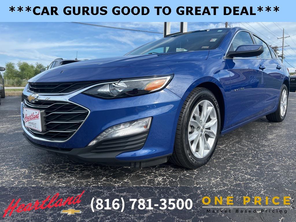 used 2023 Chevrolet Malibu car, priced at $18,400