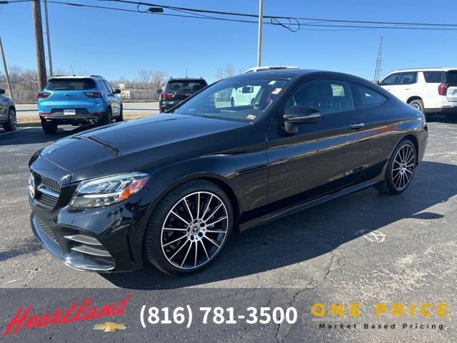 used 2021 Mercedes-Benz C-Class car, priced at $34,421