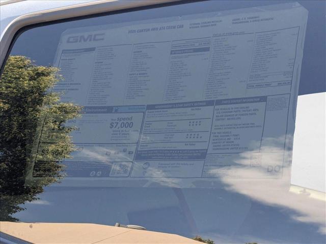new 2025 GMC Canyon car, priced at $63,298