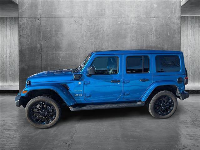 used 2022 Jeep Wrangler Unlimited 4xe car, priced at $31,644