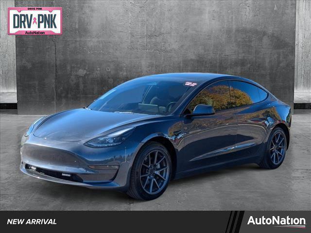 used 2022 Tesla Model 3 car, priced at $26,989