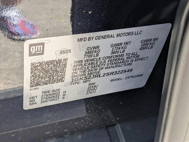 new 2025 GMC Yukon XL car, priced at $89,313