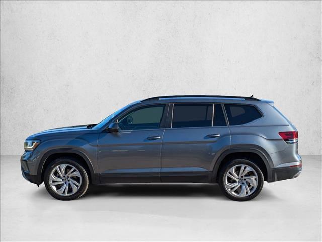 used 2021 Volkswagen Atlas car, priced at $21,999