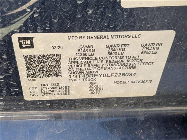 used 2020 GMC Sierra 2500 car, priced at $52,837