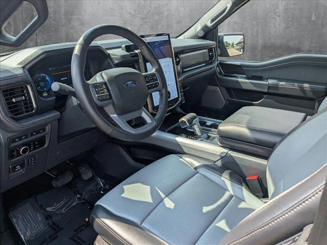 used 2024 Ford F-150 Lightning car, priced at $55,557