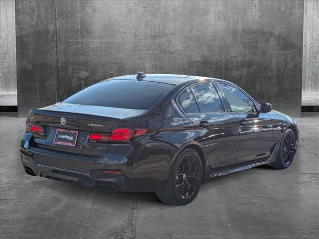 used 2023 BMW M550 car, priced at $65,299