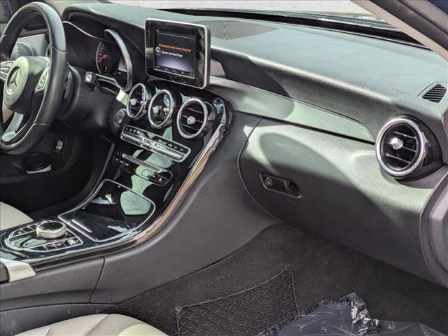 used 2018 Mercedes-Benz C-Class car, priced at $15,989