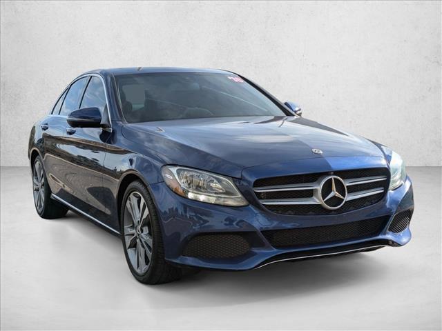 used 2018 Mercedes-Benz C-Class car, priced at $15,989