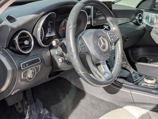 used 2018 Mercedes-Benz C-Class car, priced at $15,989