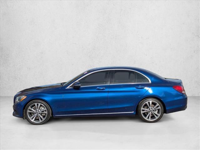 used 2018 Mercedes-Benz C-Class car, priced at $15,989