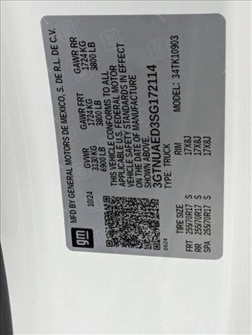 new 2025 GMC Sierra 1500 car, priced at $41,546