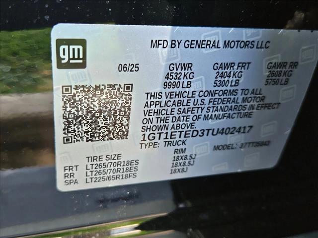 new 2026 GMC Sierra EV car, priced at $81,189