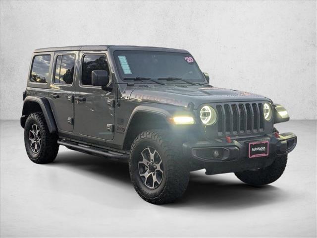 used 2020 Jeep Wrangler Unlimited car, priced at $33,598
