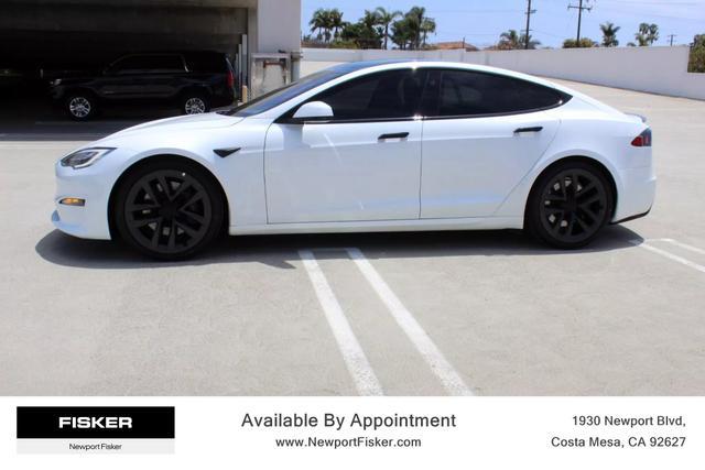 used 2021 Tesla Model S car, priced at $56,990