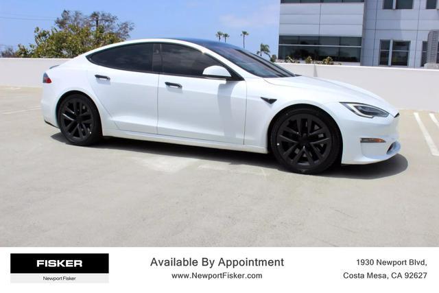 used 2021 Tesla Model S car, priced at $63,990