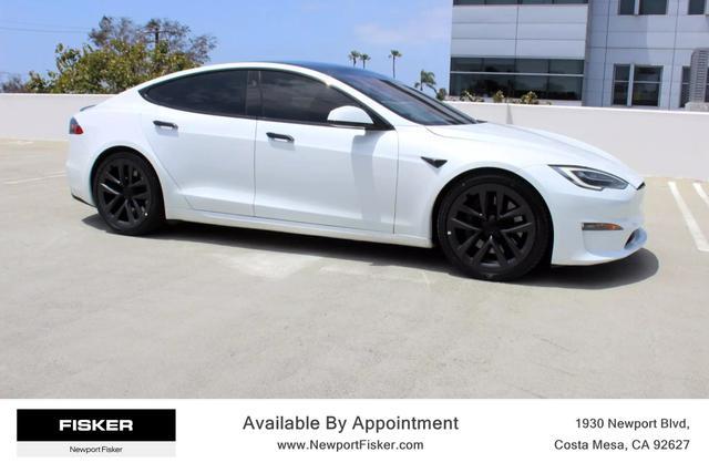 used 2021 Tesla Model S car, priced at $56,990