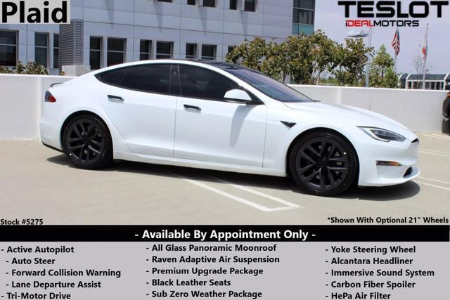 used 2021 Tesla Model S car, priced at $64,990