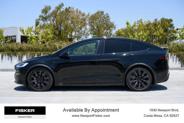 used 2022 Tesla Model X car, priced at $59,990