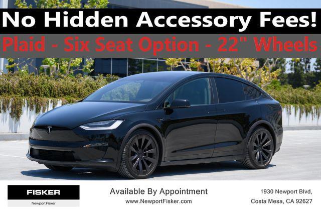 used 2022 Tesla Model X car, priced at $59,990