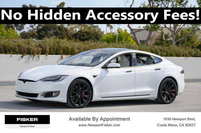 used 2021 Tesla Model S car, priced at $37,990