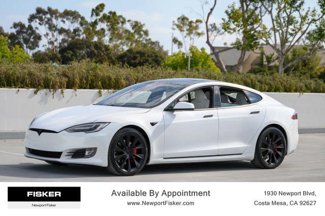 used 2021 Tesla Model S car, priced at $37,990