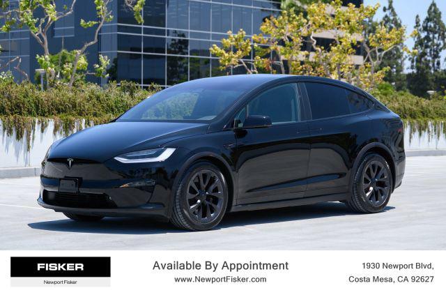 used 2022 Tesla Model X car, priced at $56,990