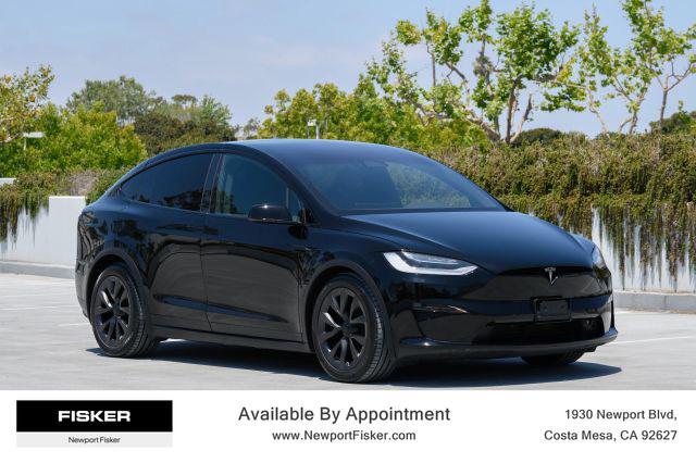 used 2022 Tesla Model X car, priced at $56,990