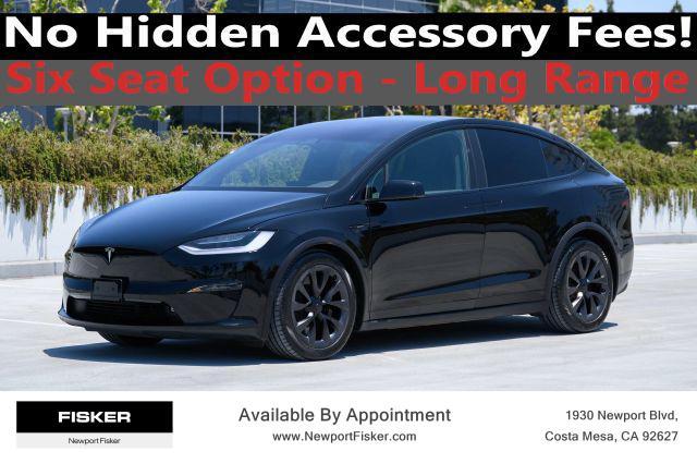 used 2022 Tesla Model X car, priced at $56,990