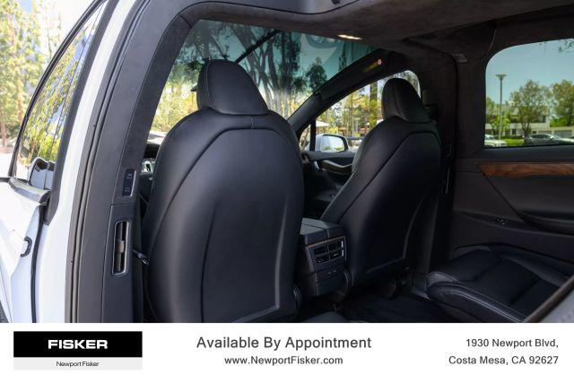 used 2020 Tesla Model X car, priced at $40,990