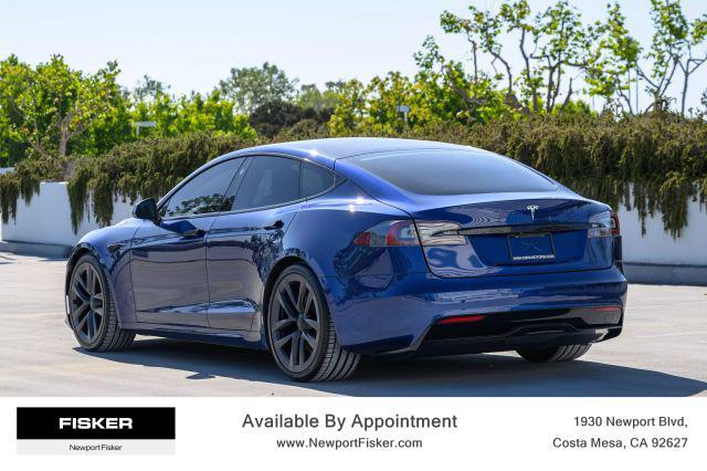 used 2021 Tesla Model S car, priced at $39,990
