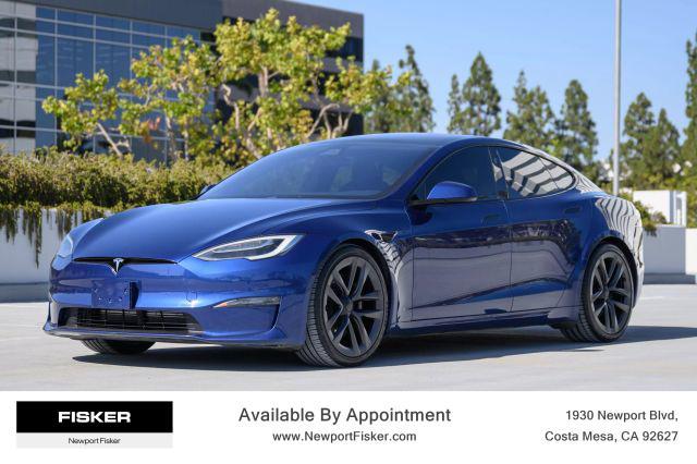 used 2021 Tesla Model S car, priced at $39,990