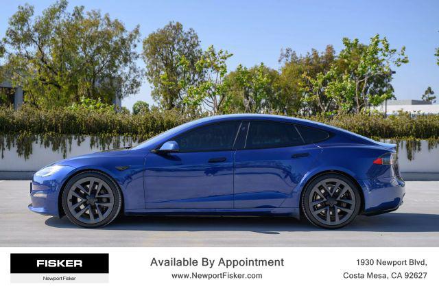 used 2021 Tesla Model S car, priced at $39,990
