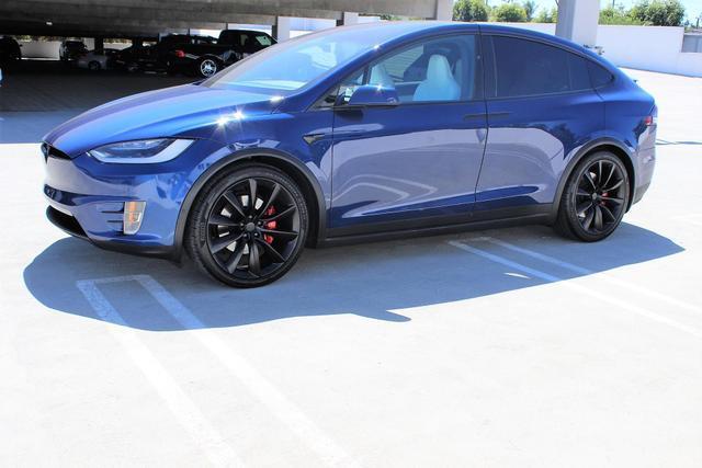 used 2021 Tesla Model X car, priced at $47,990