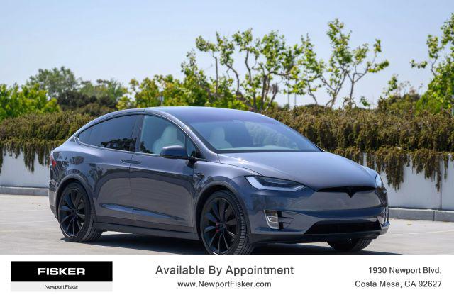 used 2020 Tesla Model X car, priced at $49,990