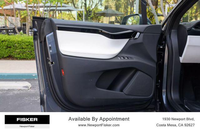 used 2020 Tesla Model X car, priced at $40,990